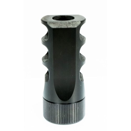 Der MUZZLOK® 3-Port Muzzle Brake reduziert den Rückstoß erheblich, lässt sich leicht ohne Crush Washer installieren und kann im Feld schnell abgenommen werden.