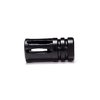 A2-kompatibler Flash Hider für 9 mm / 5,56×45 – 1/2"x28, nitriert, schwarz