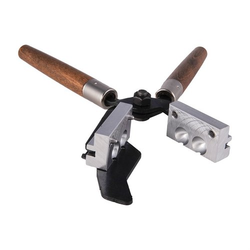 Die Lee Round Ball Molds bieten eine tangentiale Schnittführung, die das störende Nib am Sprue beseitigt. Inklusive Griffe und Sprue-Platte für einfaches Gießen.