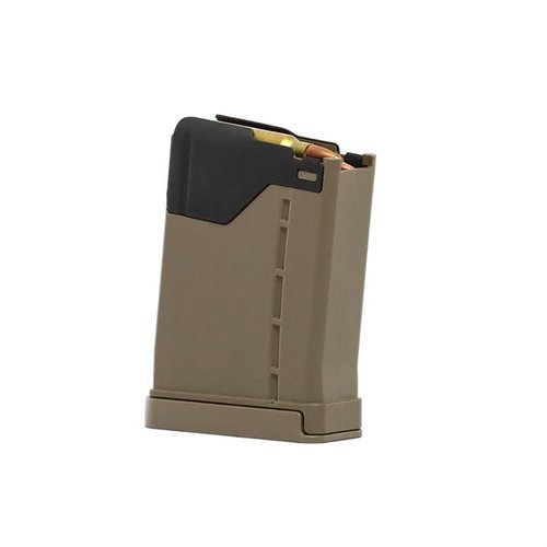 Das L5AWM GEN 2 Magazin bietet die Zuverlässigkeit von Stahl und die Haltbarkeit von Polymer, ideal für M4/M16/AR15 und andere moderne Systeme.