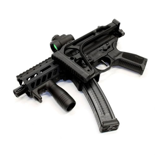 Der MODULAR VERTICAL FOREGRIP von A3 INDUSTRIES bietet eine modulare Länge, einen integrierten Handstop und ist ideal für Pistolen, Carbines und Kurzlaufgewehre.