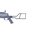 Einzelstufige Abzugseinheit für RUGER10/22, silber/schwarz, verlängert