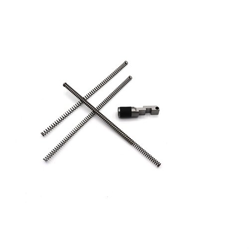 Das Upgrade-Kit für deine 10/22 bietet einen komfortablen Bolt Handle, einen super glatten Guide Rod und austauschbare Tuning Springs für optimale Anpassung.