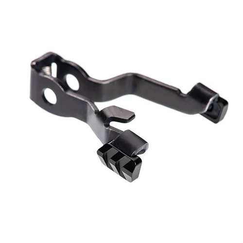 Das Glock Extended Slide Release für Gen 5 aus CNC-gefrästem 6061 Aluminium bietet mehr Oberfläche und bessere Griffigkeit für einfachere Handhabung und mehr Sicherheit.