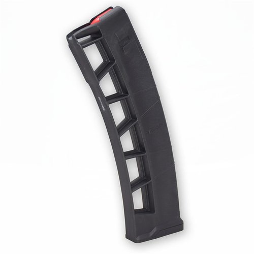 Der MEAN ExoMag 9mm Luger Magazin ermöglicht einen schnellen Kaliberwechsel, funktioniert ohne Adapter und bietet eine zuverlässige Zuführung für dein AR-Platform.