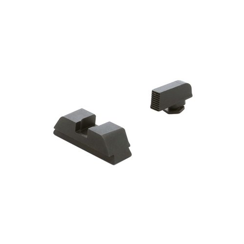 Die RANGE SERRATED SIGHT SET von AMERIGLO bietet dir robuste, präzise Visierungen für Glock® Gen 5, ideal für schnelles Zielen und hohe Genauigkeit.