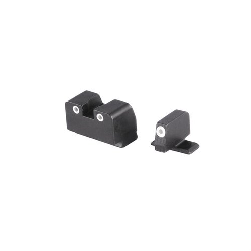 Das AMERIGLO® Optic Compatible Sight Set für Springfield XD bietet präzise Tritium-Sicht für Slide-montierte Red Dot Optiken und zuverlässige Backup-Optionen.
