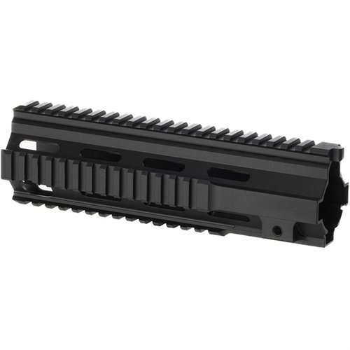 Die BRN-4 M27 Quad Rail Handguards bieten optimale Passgenauigkeit, gleichmäßigen Klemmdruck und sind ideal für BRN-4 und HK® 416 Plattformen.