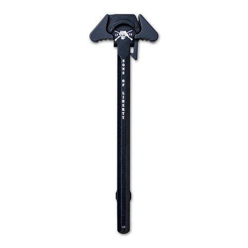 Der Liberty Charging Handle von Sons of Liberty Gun Works bietet eine ambidextre Bedienung, eine gasdichte Abdichtung und snag-freie Bedienung für optimale Leistung.