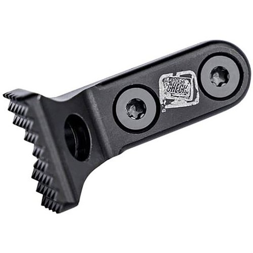 Der PRESSCHECK BARRICADE STOP von SONS OF LIBERTY GUN WORKS kombiniert Barricade Stop und M-LOK QD Sling Mount für mehr Beweglichkeit und Platz auf der Handguard.