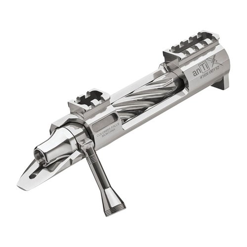 Die anTi X ist eine ultraleichte Action mit integrierten Zielfernrohrmontagen und Recoil Lug, die für reibungslosen Betrieb und Langlebigkeit sorgt.