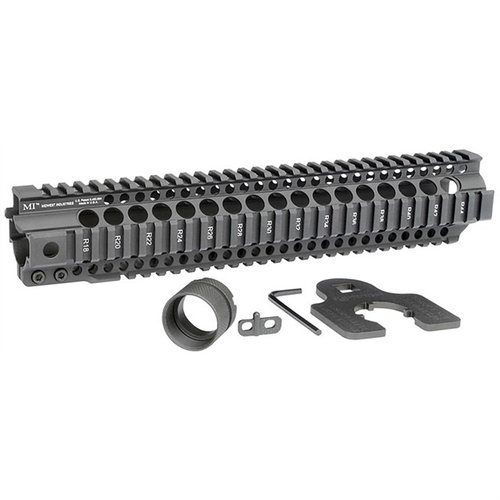 Der AR-15 Combat Rail T-Series Free Float Handguard bietet eine robuste Bauweise, MIL-STD 1913 Picatinny Rails und ist 100% Made in USA - ideal für dein AR-15!