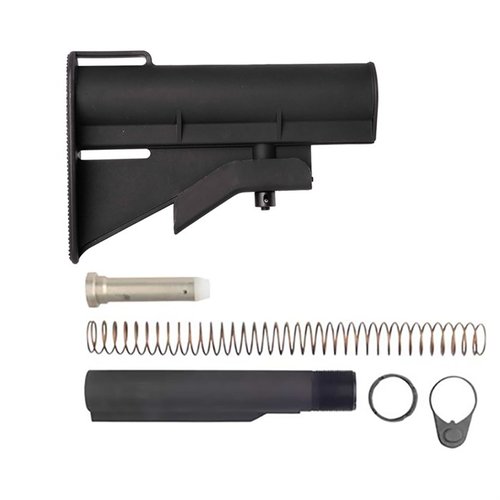 Verbessere dein AR-15 mit dem M4 Buttstock Kit! Anpassbare Länge, ergonomisches Design und zuverlässige Leistung für jeden Schießstil. Hol dir deins jetzt!