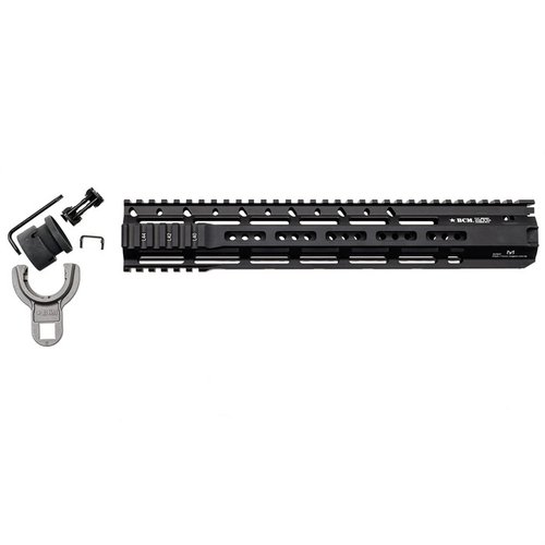 Die RAIDER-M Handguard bietet eine extrem steife Free-Float-Plattform, Pic rail, MLOK/KeyMod-Schnittstellen und ist kompatibel mit verschiedenen Gas-Systemen.