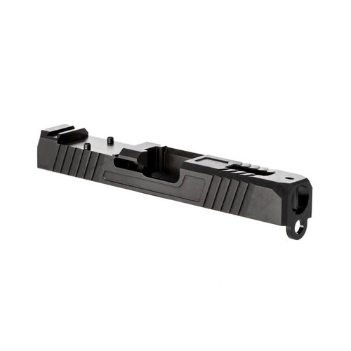 Die PREMIUM SLIDES für Glock® 17 & 19 bieten verbesserte Griffverzahnungen, sind optikbereit und aus hochwertigem 17-4 Edelstahl mit Black Nitride Beschichtung.