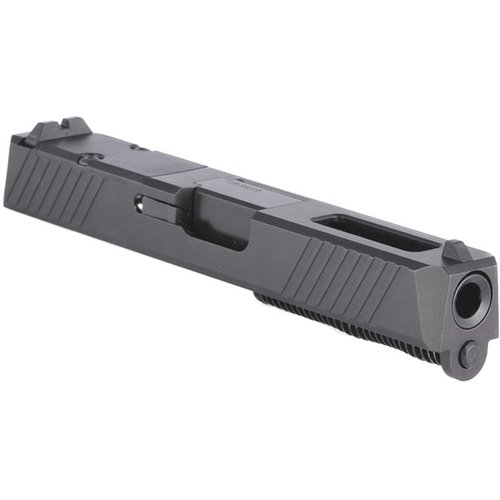 Vollständig montierte RMR Slide für Glock 19 Gen3 mit wahlweise Standard-, ½"-28 tpi Gewinde- oder portiertem Lauf für optimale Leistung und Anpassungsfähigkeit.