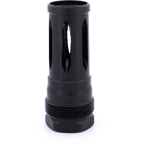 Der R2 Flash Hider bietet eine perfekte Passform für Plan B Montagen, mit einer robusten Black Nitride Beschichtung und hoher Oberflächenhärte für eine bessere Abdichtung.