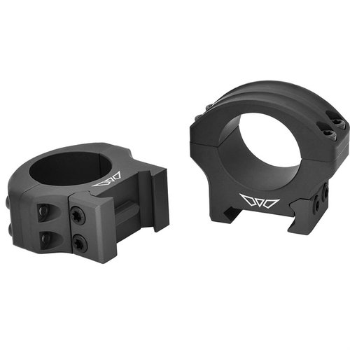 Die Warne HyperLite Scope Ringe sind 35% leichter als herkömmliche Aluminiumringe, bieten Stabilität, halten den Nullpunkt und passen auf Picatinny- und Weaver-Basen.