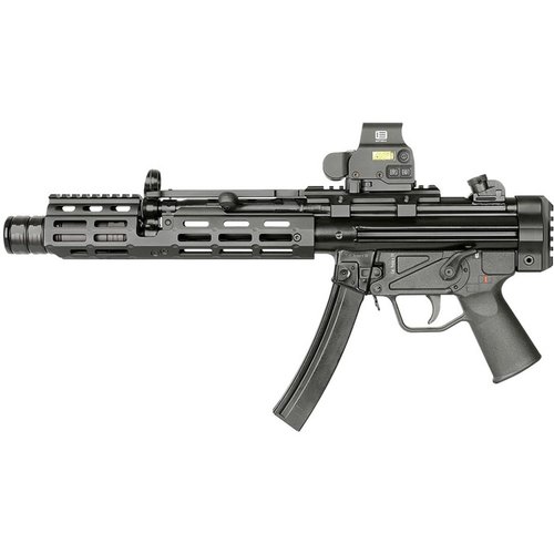 Der SUPPRESSOR M-LOK® Handguard für H&K MP5K ist leicht, einfach zu installieren und perfekt für die Nutzung mit einem Suppressor. Made in the USA!