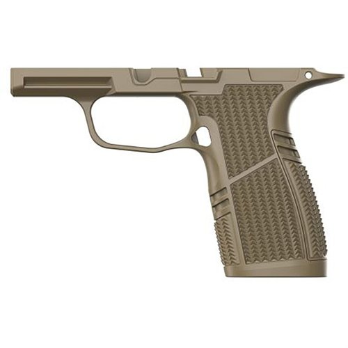 Das Snub Nose Grip Module für die SIG SAUER P365 bietet optimale Ergonomie, hohe Haltbarkeit und passt perfekt in dein bestehendes Holster.