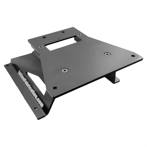 Der 4" Micro Quick Change Ultramount ist robust, nur 4" hoch und ermöglicht einfaches Wechseln von Top Plates, ideal für platzsparendes Arbeiten.