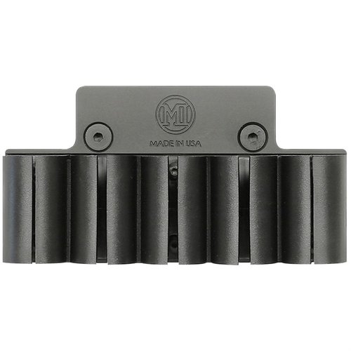 Der SHOTGUN SHELL HOLDER PLATE BUNDLE bietet schnellen Zugriff auf 5 zusätzliche 12 Ga Patronen, ist leicht und aus robustem Hard Coat Anodized 6061 Aluminium gefertigt.