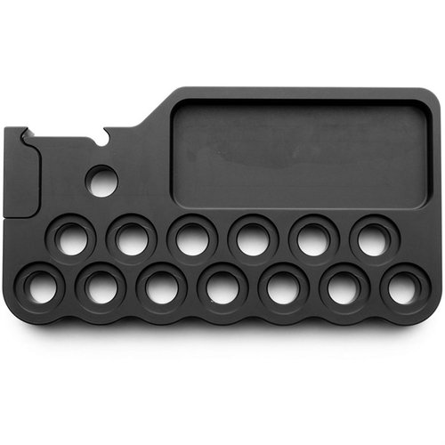 Der ZERO Storage Block von AREA 419 bietet eine perfekte Lösung zur Aufbewahrung von Werkzeugen und Zubehör, mit Platz für deinen ZERO Drehmomentschlüssel und einem Magneten.