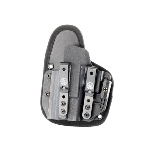 Das OMNICARRY Multi-Fit Holster bietet universelle Passform für über 300 Handfeuerwaffen, hervorragende Retention und bequemen Tragekomfort mit verstellbarem Retentionssystem.