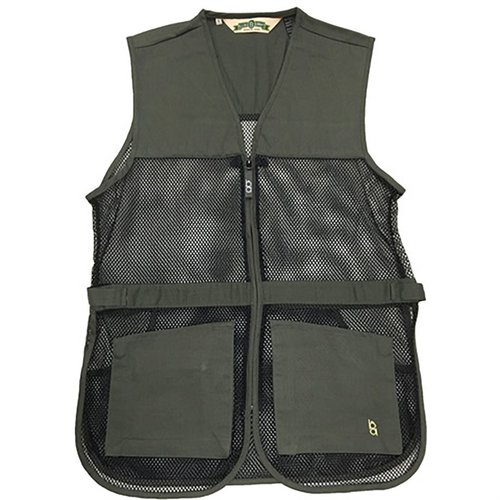 Die BOB ALLEN FULL MESH DUAL PAD SHOOTING VEST bietet leichtes Mesh für optimale Belüftung, verstellbare Seiten und Platz für Insert-A-Pad – ideal für jeden Schützen!