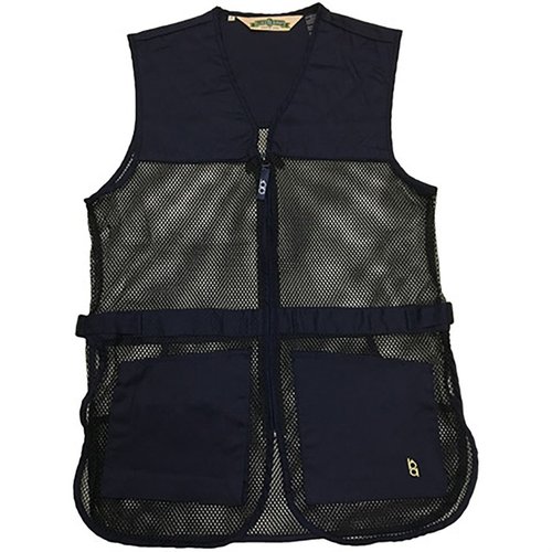Die BOB ALLEN FULL MESH DUAL PAD SHOOTING VEST bietet leichten Mesh-Stoff, duale Polster für Links- und Rechtshänder, verstellbare Seiten und Taschen für Shells.