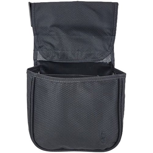 Die BOB ALLEN TEAM SERIES DIVIDED SHELL POUCH bietet leichten, strapazierfähigen Ripstop Nylon, zwei Fächer für Schrotpatronen und einen verstellbaren 2