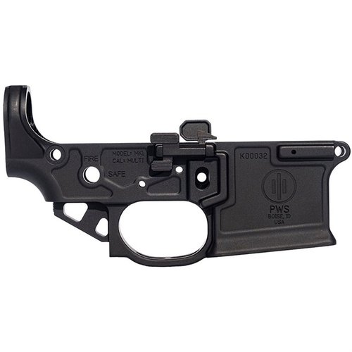 Der MK1 MOD 2-M Stripped Lower Receiver von PWS ist leicht, langlebig und AR-15 kompatibel, ideal für deine individuellen Builds mit hochwertigen Materialien.