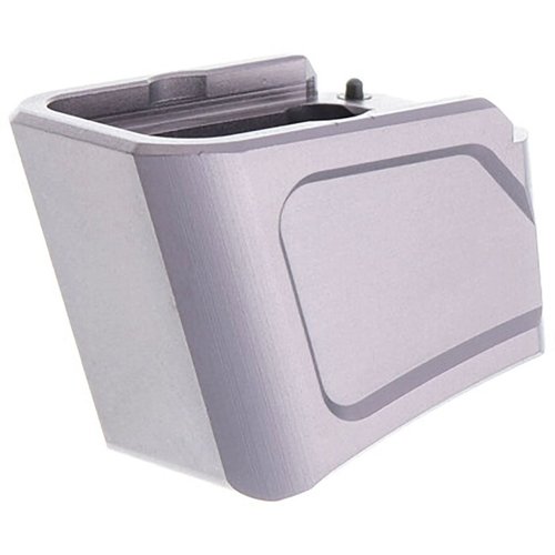 Mit der TYRANT CNC MKI +5/4 Magazinverlängerung für Glock 19/23/26 erhältst du +5 Schuss, eine einfache Installation ohne Werkzeuge und verbesserte Kontrolle.