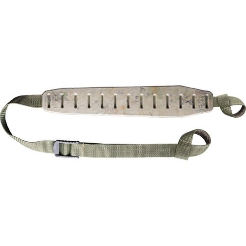 Die QUAKE CLAW 2.0 Slip-On Shotgun Sling bietet einen leichten, rutschfesten Polster, der den Komfort erhöht und kein Swivel Stud benötigt. Ideal für dein Gewehr!