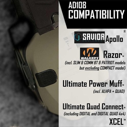 Die SIGHTLINES Gel Ear Pad Adapterplatten bieten Komfort für Brillenträger, hervorragende Geräuschisolierung und sind mit vielen Headsets kompatibel.