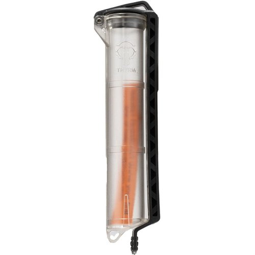 Der CellVault Battery Storage bietet sicheren, trockenen und organisierten Platz für bis zu 3 CR123 oder 4 AAA Batterien und kleine Überlebensausrüstung.