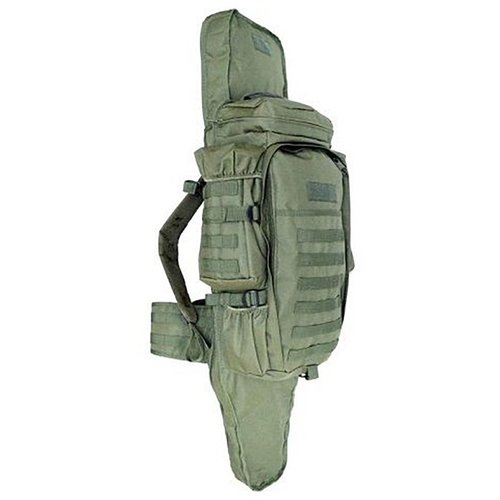 Der TACTICAL ASSAULT BAG mit Rifle Holder bietet komfortablen Transport für deine Ausrüstung, mit gepolstertem Rückenteil und Platz für ein Gewehr.