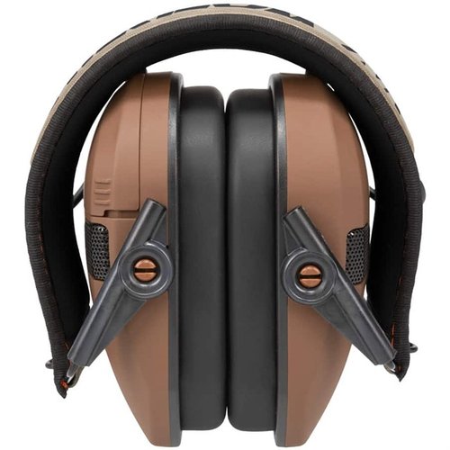 Die Walkers Razor Slim Electronic Muffs bieten kompakten, faltbaren Schutz mit 23 dB Geräuschreduzierung, Sound Activated Compression und hohem Komfort.