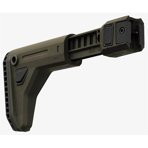 Die Magpul UCS Adjustable Carbine Stock bietet extreme Anpassungsfähigkeit, 6 Positionen für die LOP, reversible Cheek Risers und ist mit vielen Plattformen kompatibel.