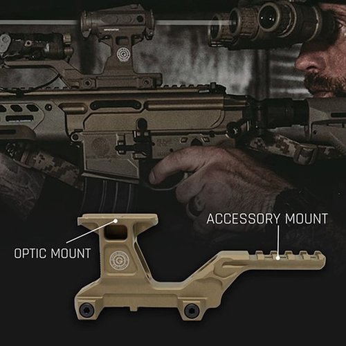 Mit dem HYDRA V2 Dual Optic Mount erhältst du eine optimale Sicht mit 2,91