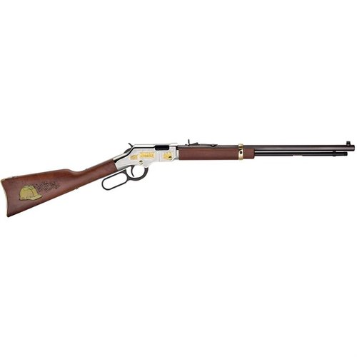 Die GOLDEN BOY .22LR American Construction Tribute Lever Action Rifle bietet eine exquisite Verarbeitung, einzigartige Gravuren und eine beeindruckende Leistung für Sammler und Jäger.