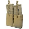 Die GBRS Group Double Rifle Magazine Pouch bietet eine MOLLE/BELT-kompatible, abnehmbare Bungee-Retention für schnellen Zugriff und sicheren Halt der Magazine.