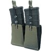 Die GBRS Group Double Rifle Magazine Pouch bietet MOLLE/BELT-Kompatibilität, abnehmbare Bungee-Retention und eine glatte Handhabung für AR-15/AK-47 Magazine.