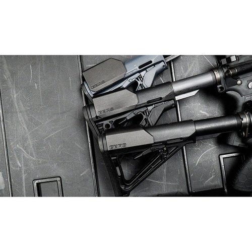 Der X SPECTRE CR-1 Valkyrie Cheek Riser passt perfekt zu CTR, MOE und DT Magpul Schäften, ist in 3 Höhen erhältlich und ermöglicht einfaches Entfernen ohne Werkzeug.