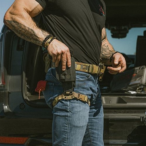Die GBRS Leg Strap Kits bieten dir individuelle Höhenverstellung, Flexibilität und Stabilität für deine Holster, perfekt für jeden Schützen.