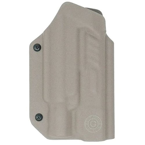 Das GBRS GROUP X PRIORITY 1 OWB Holster für GLOCK 9mm/.40 bietet verstellbare Retention, offene Mündung für Gewindeläufe und ist optics ready für dein optimales Trageerlebnis.