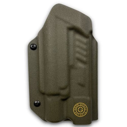 Das X PRIORITY 1 OWB Holster für Glock® 9mm/.40 mit SureFire X300U® bietet verstellbare Retention, offene Mündung für Gewindeläufe und ist optik-kompatibel.
