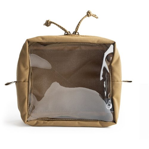 Die POUCH SOMEWHERE von SPIRITUS SYSTEMS ist die perfekte Organizer-Lösung mit klarem Vinyl für einfache Identifikation und einem vollflächigen Hook-Rücken.