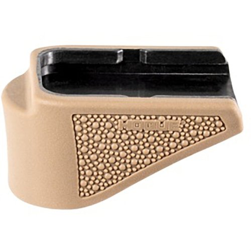 Verbessere die Ergonomie deiner Glock 26 mit dem Hogue OverMolded Grip Extension Pad, das zusätzlichen Halt und Schutz für dein Magazin bietet.