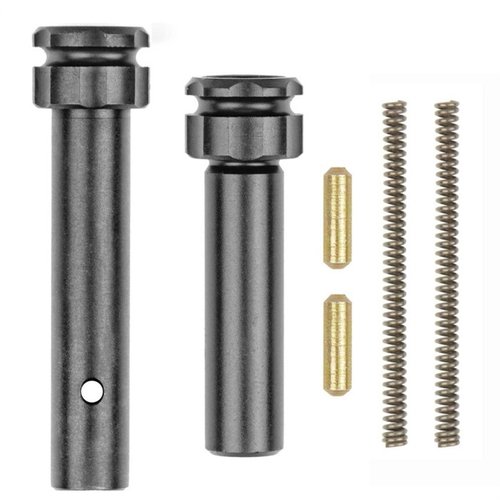 Die ASCEND Enhanced Takedown Pins für AR-308 bieten präzise Verarbeitung, verlängerte Länge für einfachen Ausbau und verbesserten Grip durch die geriffelte Kopfstruktur.